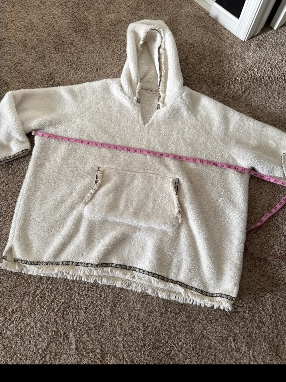 NATURAL LIFE Oversized Blanket Hoodie Cream
in One Size Fits All - Picture 12 of 12